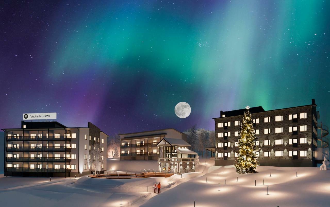Aateli Lakeside Chalets - Former Vuokatti Suites Экстерьер фото